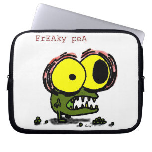 Freaky Pea-laptophoes Laptop Sleeve