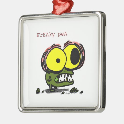 Freaky Pea Ornament (Links)