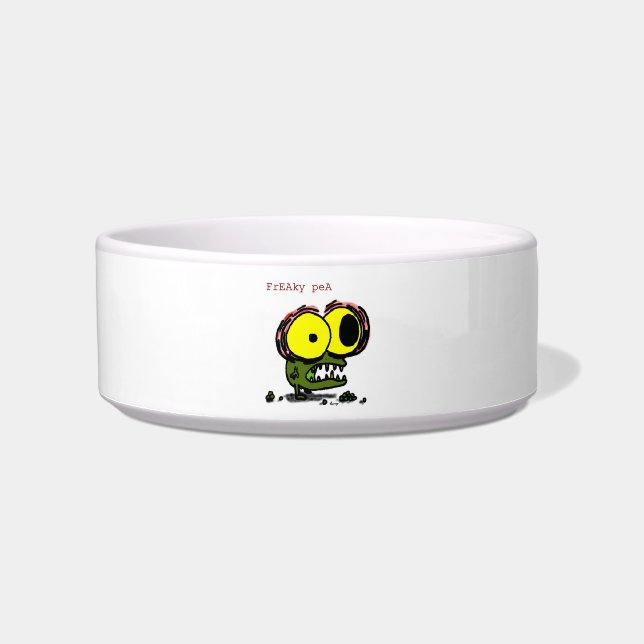 Freaky Pea Pet Bowl Voerbakje (Voorkant)