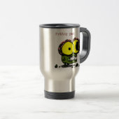 Freaky Pea Travel Mug Reisbeker (Voorkant rechts)