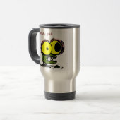 Freaky Pea Travel Mug Reisbeker (Voorkant links)