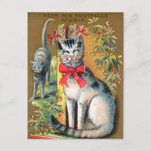 Frears Cat Trade Card #1 (van 6) Briefkaart