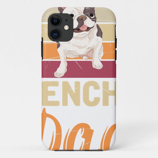 Frechie Dad Bulldog Lover Fathers Day Dog Owner Case-Mate iPhone Case (Achterkant)