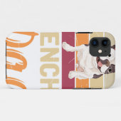 Frechie Dad Bulldog Lover Fathers Day Dog Owner Case-Mate iPhone Case (Achterkant (horizontaal))