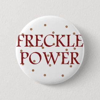 Freckle Power Ronde Button 5,7 Cm