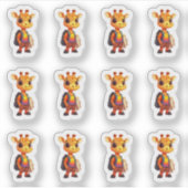 Freckly Friend 12 Sticker Blad (Voorkant)