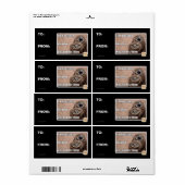 Fred besloot etiket (Full Sheet)