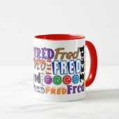 Fred Coffee-Mok Mok (Voorkant rechts)