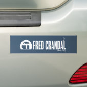 Fred Crandal Blues Harp Bumpersticker (Op auto)