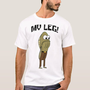 Fred de vis mijn been! t-shirt