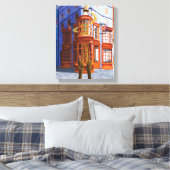 Fred en George bij Weasley's Wizard Wheezes Canvas Afdruk (Insitu (Slaapkamer))