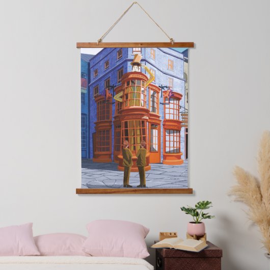 Fred en George bij Weasley's Wizard Wheezes Hangend Wandkleed (Slaapkamer)