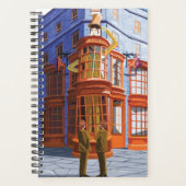 Fred en George bij Weasley's Wizard Wheezes Planner (Voorkant)
