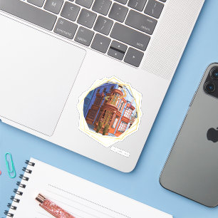 Fred en George bij Weasley's Wizard Wheezes Sticker
