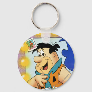 Fred Flintstone Kijk in Mirror Sleutelhanger