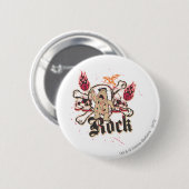 Fred Flintstone Ronde Button 5,7 Cm (Voorkant /achterkant)
