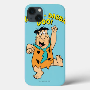 Fred Flintstone Yabba-Dabba Doo! iPhone 13 Hoesje