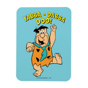 Fred Flintstone Yabba-Dabba Doo! Magneet