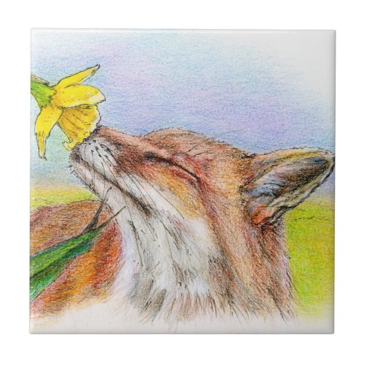 Fred Fox Tegeltje (Voorkant)