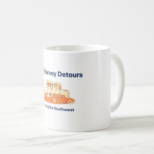 Fred Harvey Mug de café commémoratif (Devant droit)