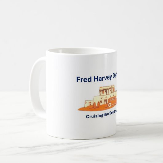 Fred Harvey Mug de café commémoratif (Devant gauche)