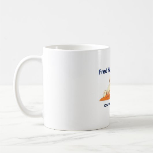 Fred Harvey Mug de café commémoratif (Gauche)