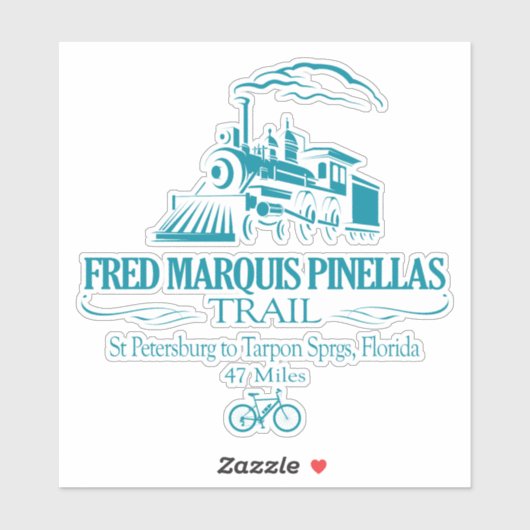 Fred Marquis Pinellas Trail (RT) Sticker (Vel)