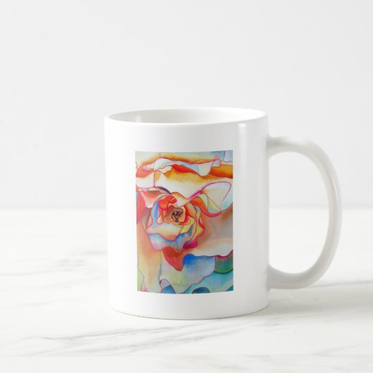 Fred martin begonia waterverf art koffiemok (Rechts)