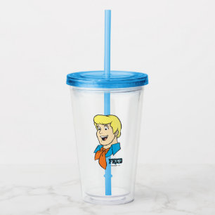 Fred Name Graphic Acryl Drinkbeker
