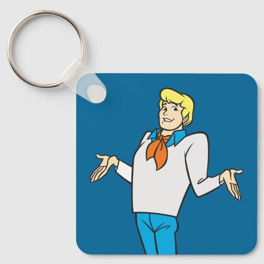 Fred Shrug Sleutelhanger (Voorkant)
