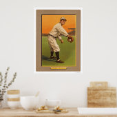 Fred Tenney Giants Baseball 1911 Poster (Keuken)