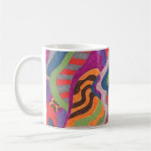 Fred the Cosmic Worm, Abstrait Art Mug (Gauche)