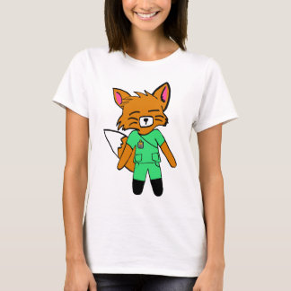 Fred the Fox- Nurse T-shirt