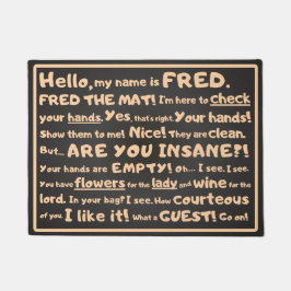 Fred the Mat - Cheeky Inspectie bij de ingang