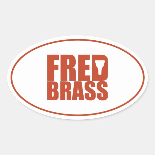 FredBrass Sticker 2 (Voorkant)