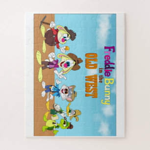 Freddie Bunny dans le puzzle du Vieux-Ouest