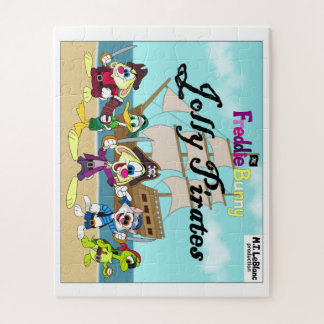 Freddie Bunny Jolly Pirates puzzel