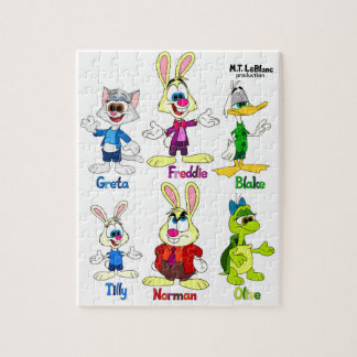 Freddie Bunny & Vrienden Legpuzzel