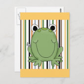 Freddie Frog Tshirts en Gifts Briefkaart (Voorkant / Achterkant)