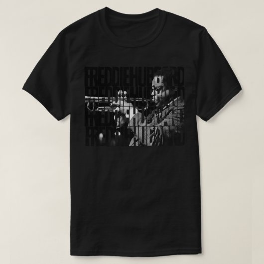 Freddie Hubbard Photo Du Nom T-shirt (Design devant)
