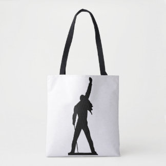 Freddie Mercury Pose Silhouet Draagtas