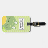 Freddy de Kikker Aanpasbare Bagage Label (Voorkant horizontaal)