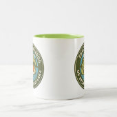 Freddy The Frog Mug Tweekleurige Koffiemok (Center)