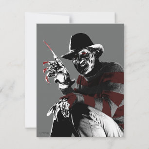 Freddy vs. Jason Freddy met rode ogen Notitiekaartje