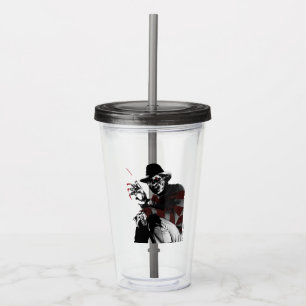 Freddy vs. Jason Freddy Seeing Red Acryl Drinkbeker