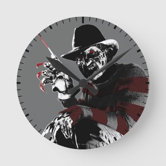 Freddy vs. Jason | Freddy Seeing Red Ronde Klok (Voorkant)