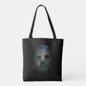 Freddy vs. Jason | Jason Mask Quote Draagtas (Achterkant)
