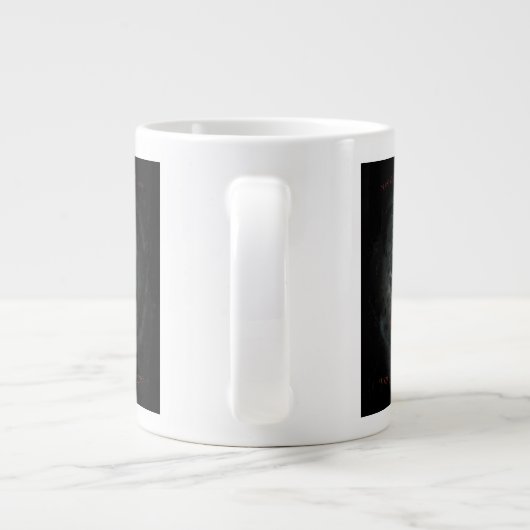 Freddy vs. Jason | Jason Mask Quote Extra Grote Beker (Achterkant)