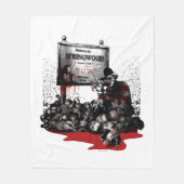 Freddy vs. Jason | Welkom in Springwood Fleece Deken (Voorkant)
