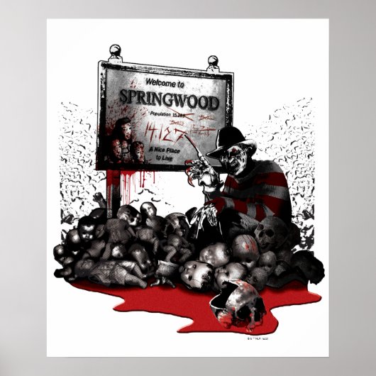 Freddy vs. Jason | Welkom in Springwood Poster (Voorkant)